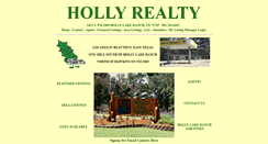 Desktop Screenshot of hollyrealtytx.com